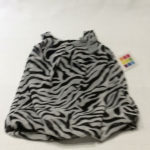 ⭐️2/$20 Zebra Print Black and Gray Dress